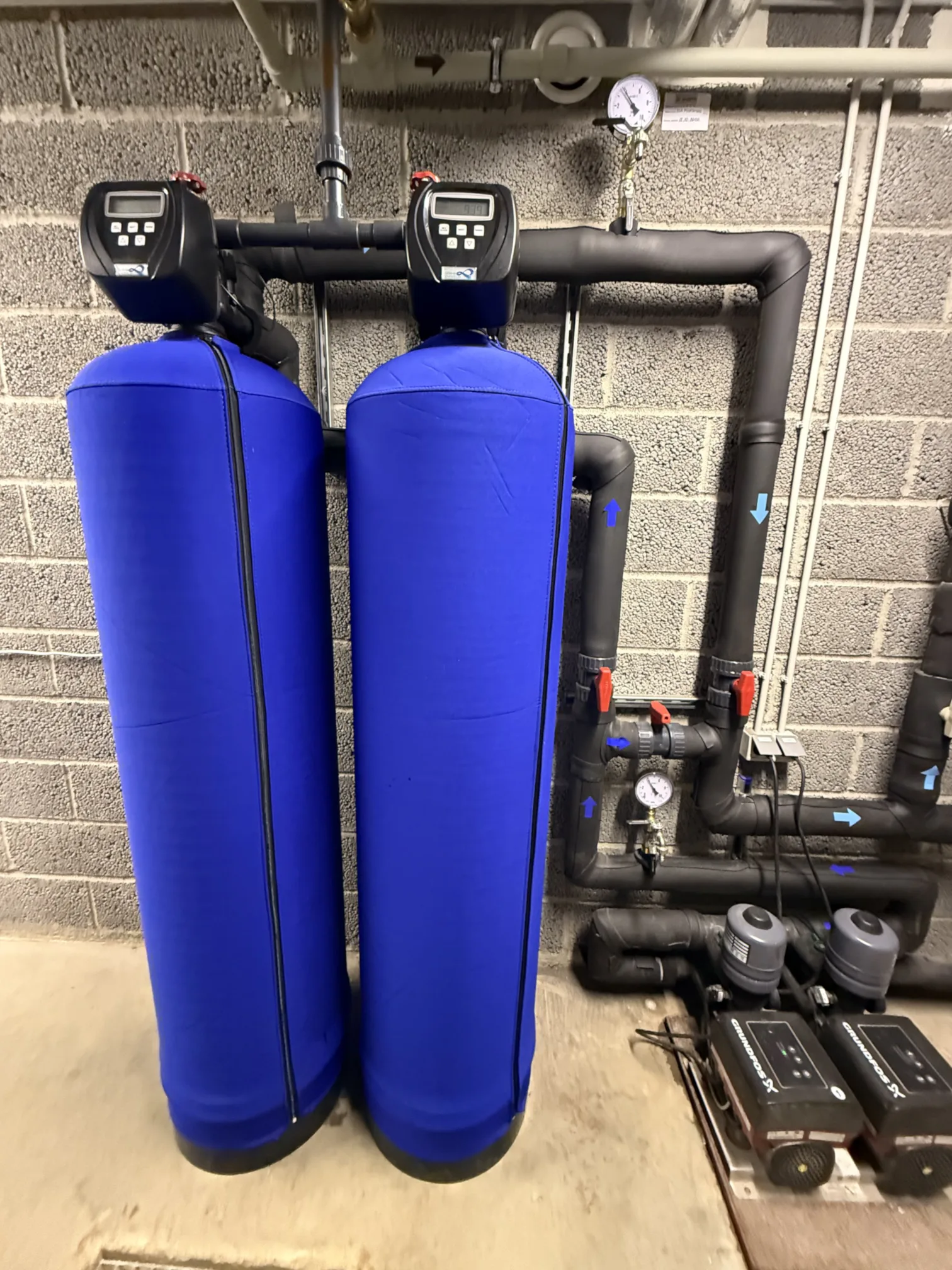 Ūdens filtrējošās iekārtas daudzdzīvokļu mājai