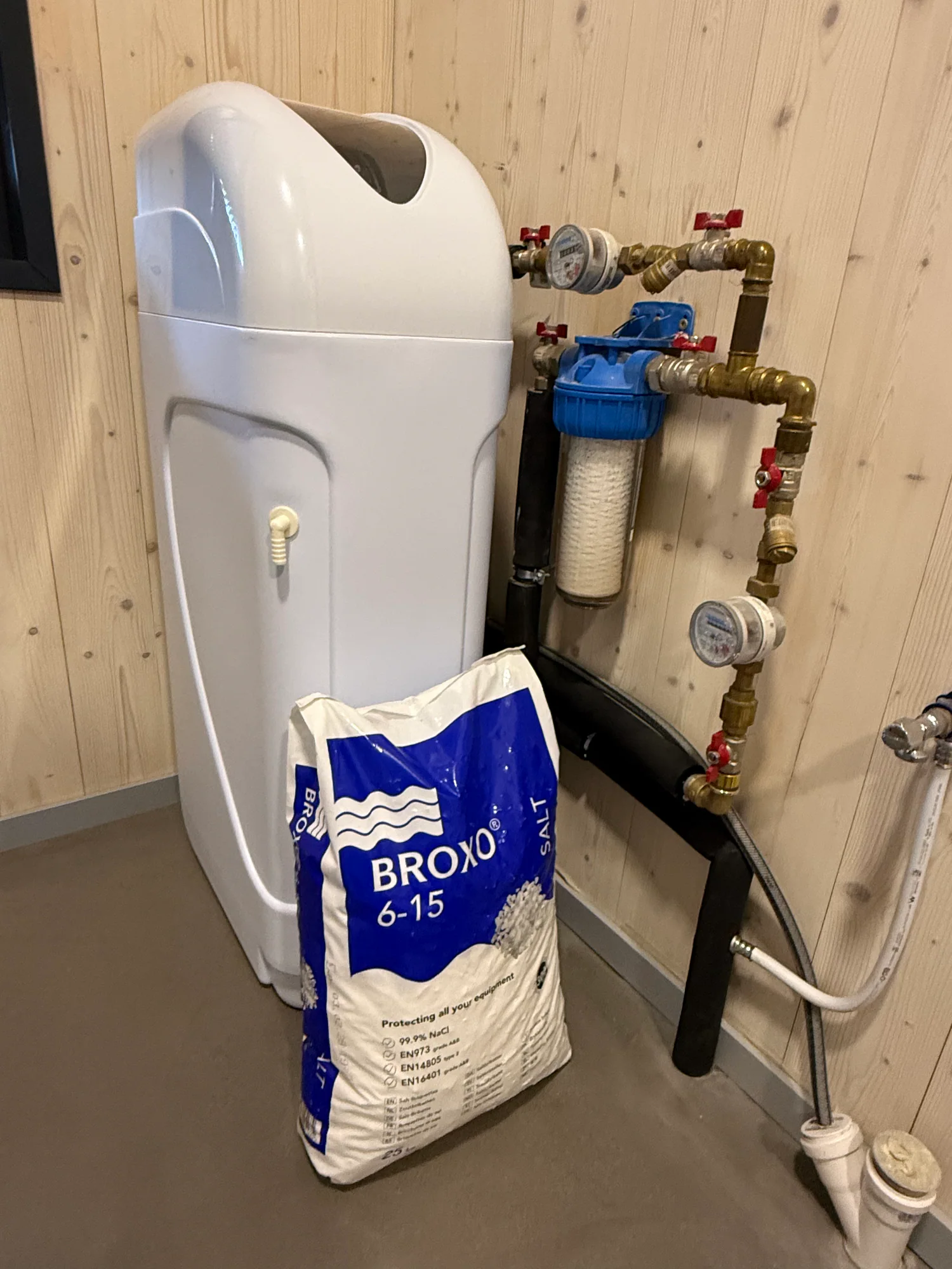 Kompakts ūdens filtrs privātmājā